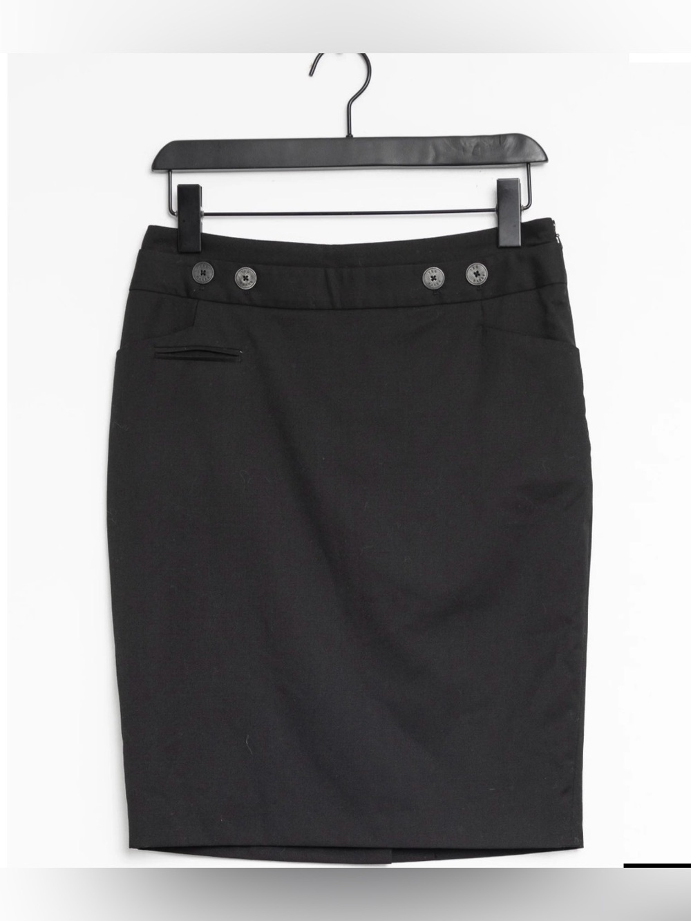 Ted Baker London Pencil Skirt with front button details